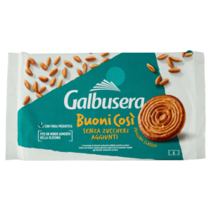 GALBUSERA - BUONICOSI SENZA ZUCCHERI AGGIUNTI - 6 X 55 G