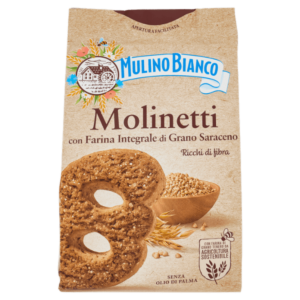 Barilla Mulino Bianco Molinetti con Farina Integrale di Grano Saraceno - 350g