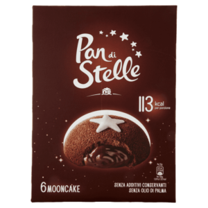 Pan di Stelle Mooncake Tortino al Cioccolato (6 pezzi) - 210g