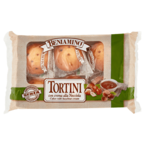 Beniamino Tortini con crema alla Nocciola 6 x 41,7 g