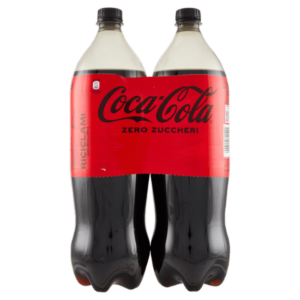 Coca-Cola Zero Zuccheri Confezione Bipack - 2 x 1,5 Litri
