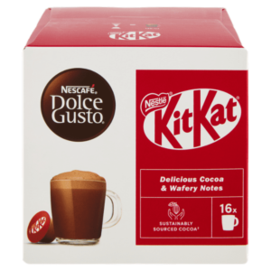Nescafé Dolce Gusto KitKat Bevanda al Cacao -  256 g (confezione da 16 capsule da 16 g ciascuna)