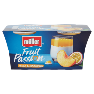 Müller Fruit Passion Pesca & Maracuja (2 x 125g)