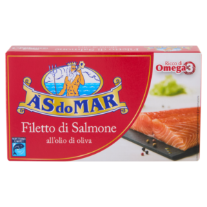 ASDOMAR - FILETTO DI SALMONE ALL'OLIO DI OLIVA - 150 G