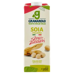 Granarolo 100% Vegetale Soia Italiana Zero Zuccheri - 1000 ml