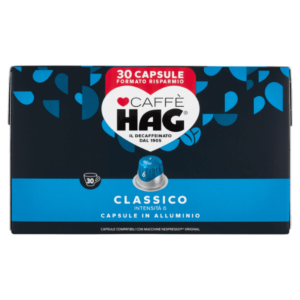 Caffè HAG Classico 6- 30 Capsule Caffè Compatibili con Macchine Nespresso*® Original 156g