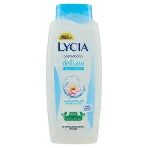 Lycia bagnodoccia delicato Senza Sapone Acqua Micellare e Fiori di Loto 750 ml