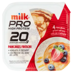 Milk Pro High Protein Pancakes Freschi (Confezione da 4 x 40g)