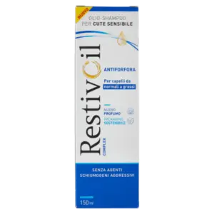 RestivOil Complex Olio-Shampoo Antiforfora per Cute Sensibile - 150 ml