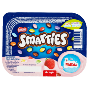 Nestlé Frùttolo Yogurt con Smarties alla Fragola 120g