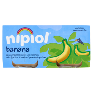 Nipiol Omogeneizzato alla Banana - 2 x 80 g