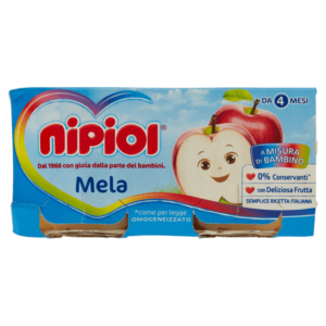 Nipiol Mela Omogeneizzato 2 x 80 g