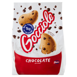 Pavesi Gocciole Chocolate Biscotti con Gocce di Cioccolato - 1Kg