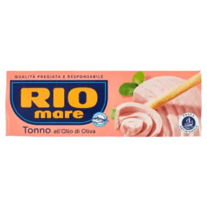 Rio Mare Tonno all'Olio di Oliva - 195g (Confezione multipack da 3 lattine da 65g ciascuna)