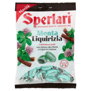 Sperlari Menta Liquirizia Caramelle Dure - 150 g