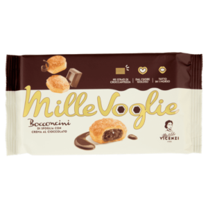 Matilde Vicenzi Millefoglie d'Italia Bocconcini con Crema al Cioccolato - 100 g