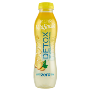 Vitasnella Le Linfe Detox con Limone, Menta, Zenzero - 500 mL