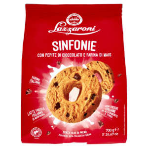 LAZZARONI - SINFONIE CON PEPITE DI CIOCCOLATO E FARINA DI MAIS - 700 G