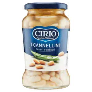 CIRIO FAGIOLI CANNELLINI VETRO 370GR