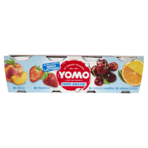 Yomo Zero Grassi Gusti Assortiti 1000 g (8 x 125 g)