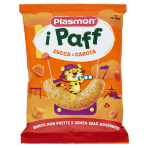 Plasmon I Paff dei Bambini Zucca e Carota 15 g