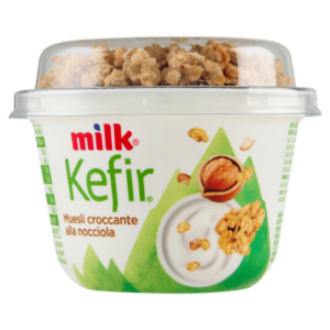 Milk Kefir Mix Bianco con Muesli Croccante alle Nocciole (160g)
