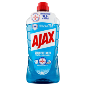 Ajax Detersivo Pavimenti Disinfettante Multisuperficie Senza Candeggina - 950 ml