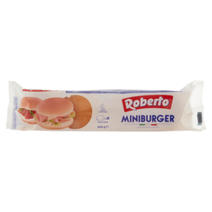 ROBERTO - MINI BURGER PANINI - 8 × 25 G
