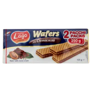 GASTONE LAGO WAFERS ALLA CREMACACAO 2 X 125 G