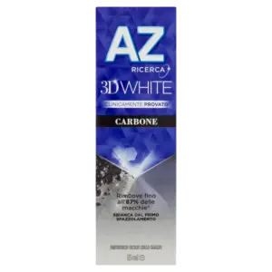 AZ DENTIFRICIO 3D WHITE CARBONE 65ML