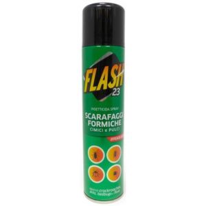 INSETTICIDA FLASH 23 250 ML SCARAFAGGI FORMICHE CIMICI E PULCI SPRAY