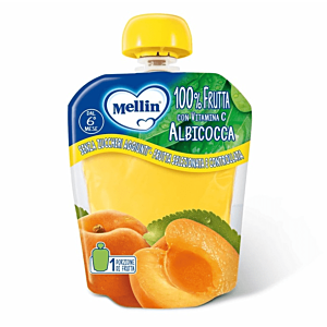 Mellin Pouch 100% Albicocca con Vitamina C - 90g