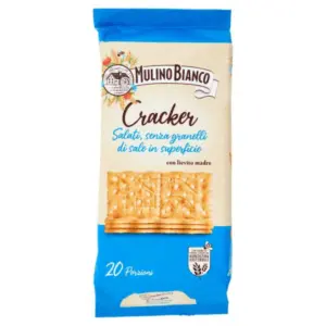 Mulino Bianco Cracker non Salati (Senza Granelli di Sale in Superficie) (500g)