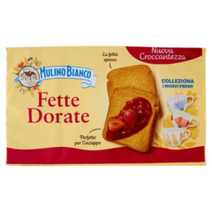 Barilla Mulino Bianco Fette Biscottate Le Dorate - 630g (Confezione da 72 fette)