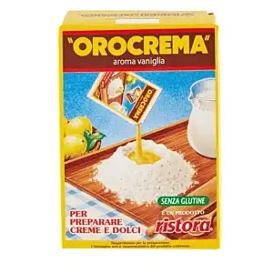 Orocrema Ristora Preparato all'Aroma di Vaniglia per Creme e Dolci - 90g