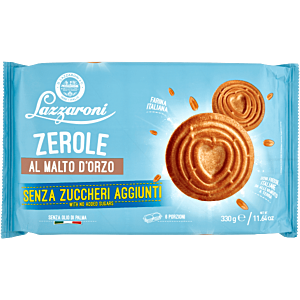 LAZZARONI - ZEROLE AL MALTO D’ORZO - 330 G