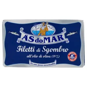 ASDOMAR - FILETTI DI SGOMBRO - 125G/90G SGOCCIOLATO