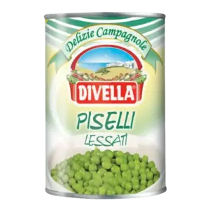 DIVELLA,DELIZIE CAMPAGNOLE - PISELLI - 400 G