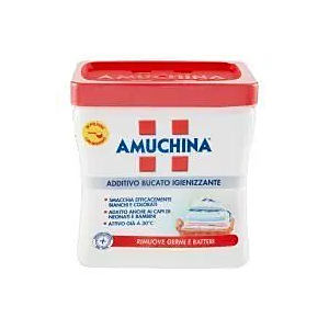 AMUCHINA ADDITIVO BUCATO IGIENIZZANTE IN POLVERE CON MISURINO 500 G