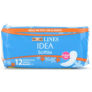 LINES IDEA SOTTILE GIORNO ANATOMICO DISTESO 12 PZ