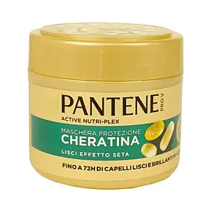 PANTENE NUTRI PLEX MASCHERA CAPELLI PROTEZIONE CHERATINA LISCI EFFETTO SETA 300 ML