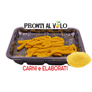 STRIPS DI POLLO STRACCETTI PANATI CLASSICI 300G (NP)