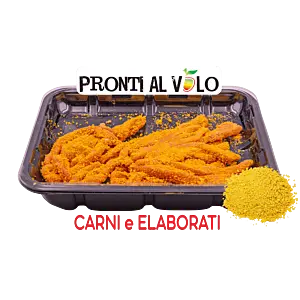 STRIPS DI SUINO STRACCETTI PANATI CORNFLAKES 300G (NP)