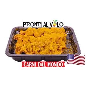 ARROSTICINI CHURRASCO USA BEEF PANATI CORN FLAKES 300G (NP)