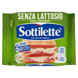 MONDEZ SOTTILETTE FORMAGGIO FUSO A FETTE SENZA LATTOSIO - 200 G