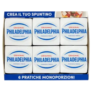 PHILADELPHIA ORIGINAL FORMAGGIO FRESCO SPALMABILE - 6 X 25G