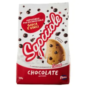Pavesi Gocciole Chocolate Biscotti con Gocce di Cioccolato - 500g
