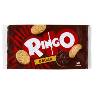 Pavesi Ringo Biscotti Farciti con Crema Cacao Pz.6 Gr.330