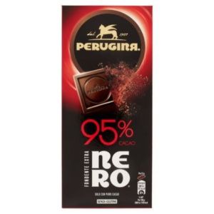 PERUGINA NERO FONDENTE EXTRA 95% TAVOLETTA CIOCCOLATO FONDENTE 85G