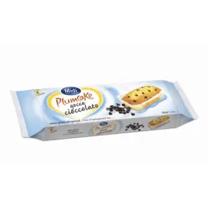 Midi Plumcake Gocce di Cioccolato, 210g (6x35g)